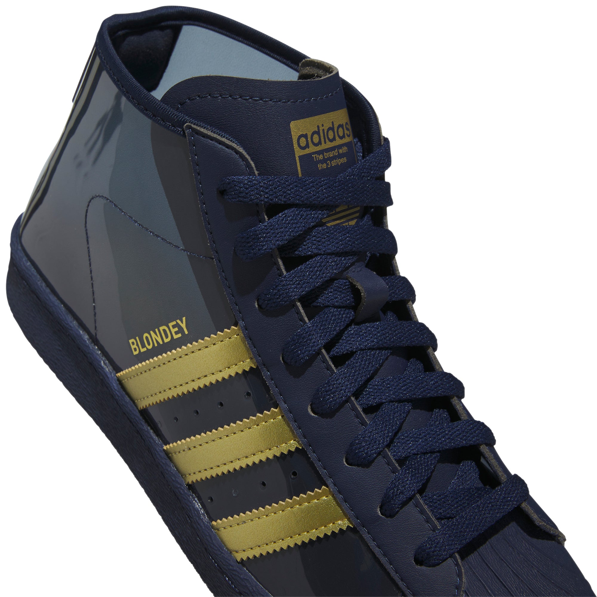 adidas Blondey Pro Model Shoes Indigo/Aurum