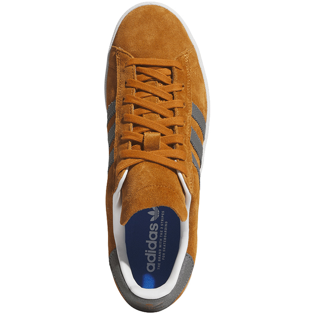 adidas Campus ADV Shoes Rustic Orange/Grey Four/Ftwr White