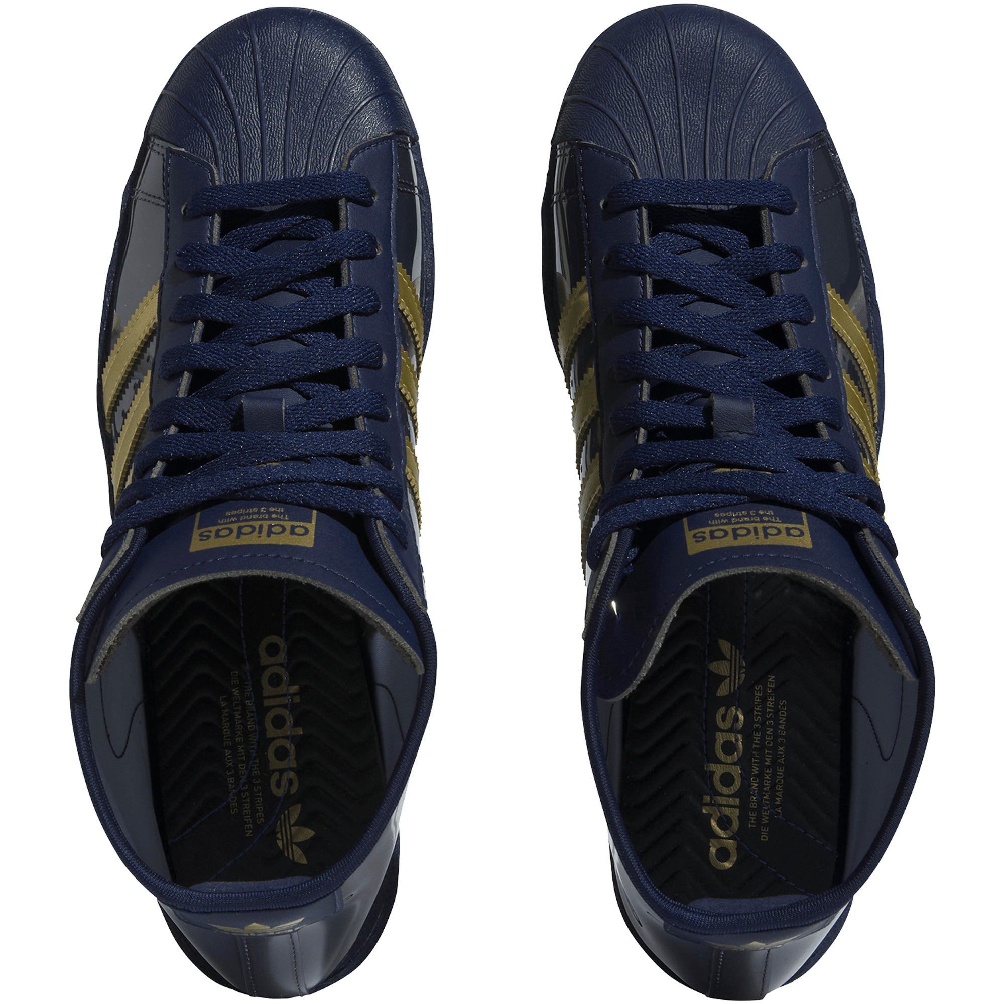 adidas Blondey Pro Model Shoes Indigo/Aurum