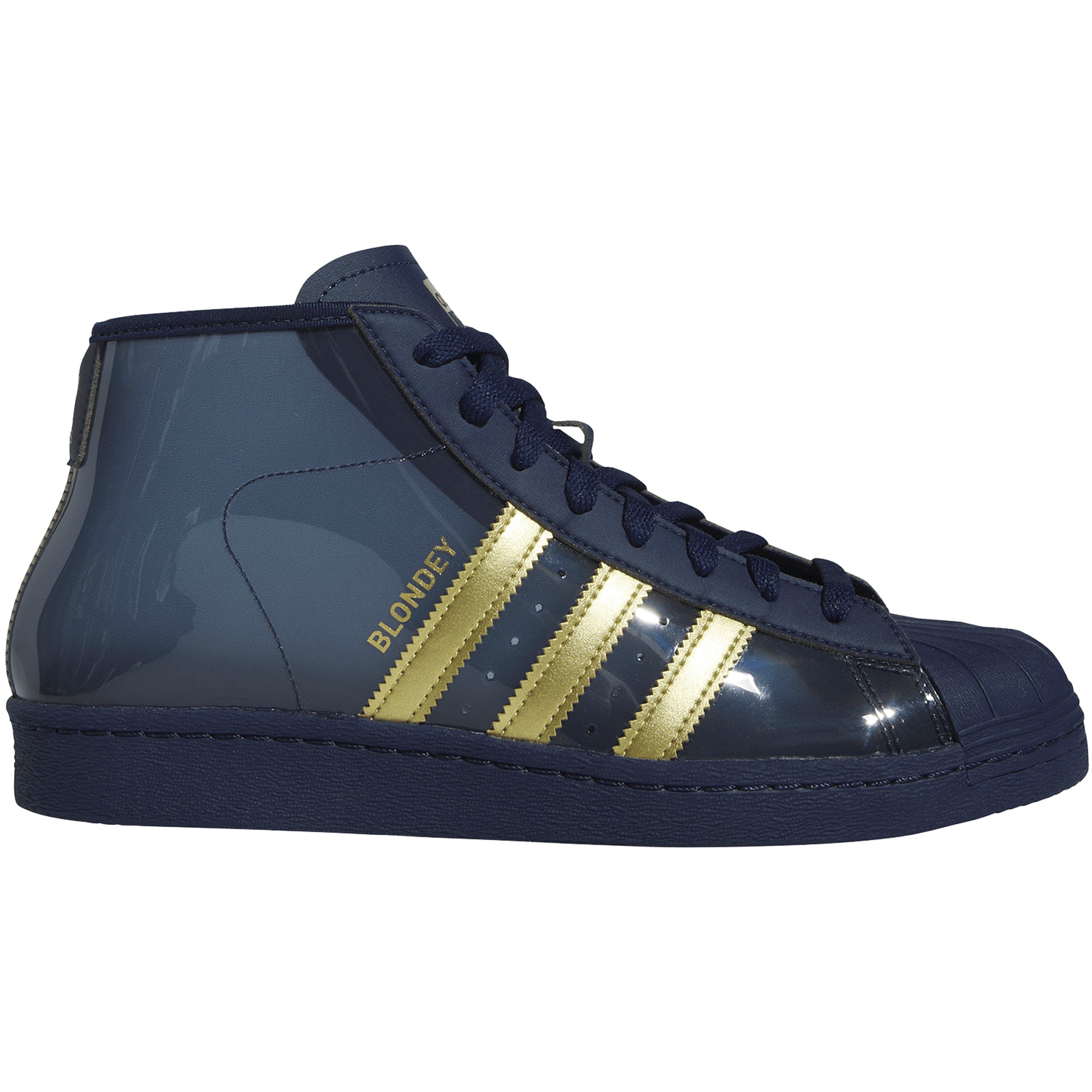 adidas Blondey Pro Model Shoes Indigo/Aurum