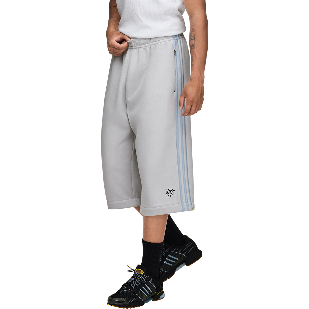 adidas X Always Do What You Should Do Spacer Teamgeist Open Hem Tracksuit Bottoms Grey/Light Solid Grey