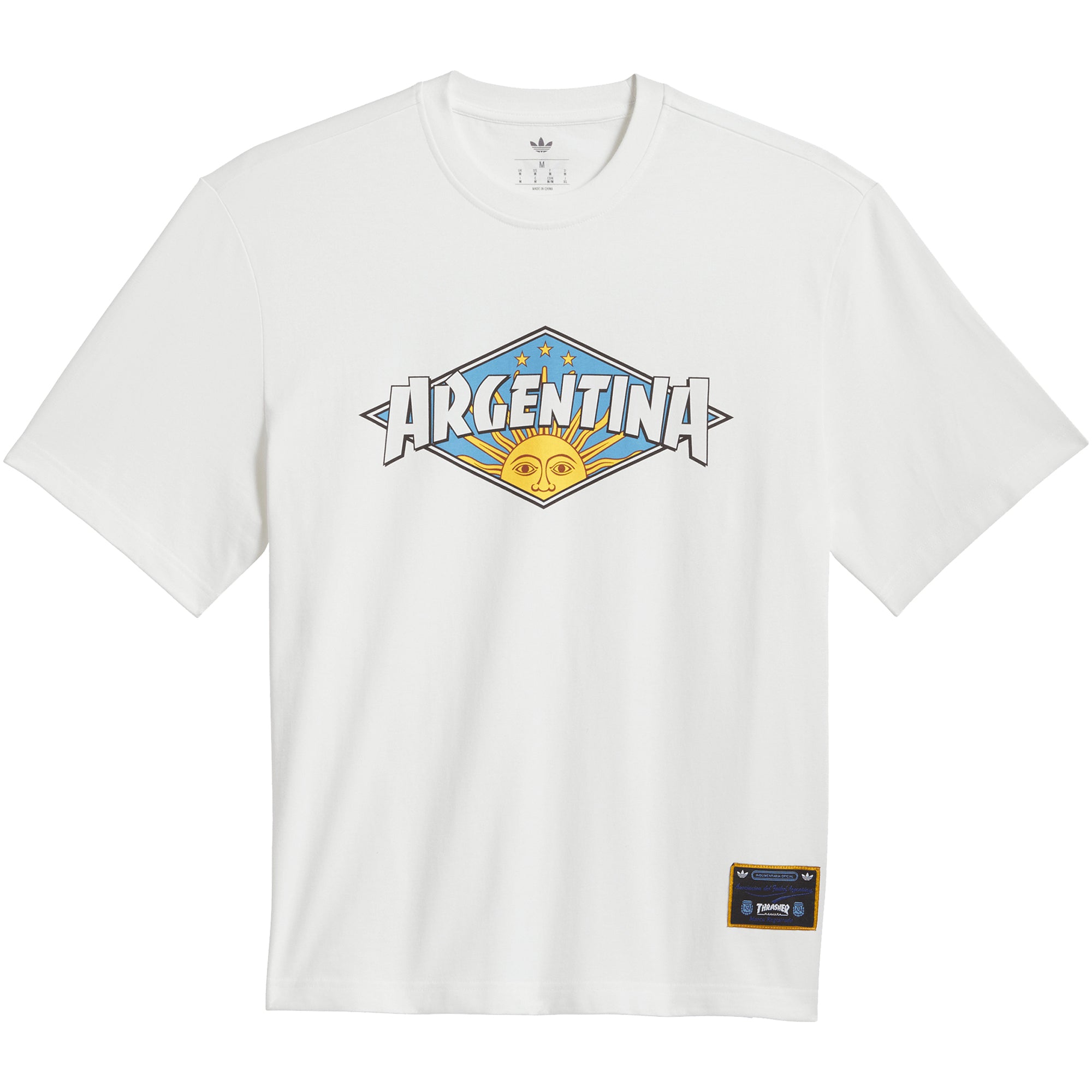 adidas x Thrasher X AFA Tee 2 Core White