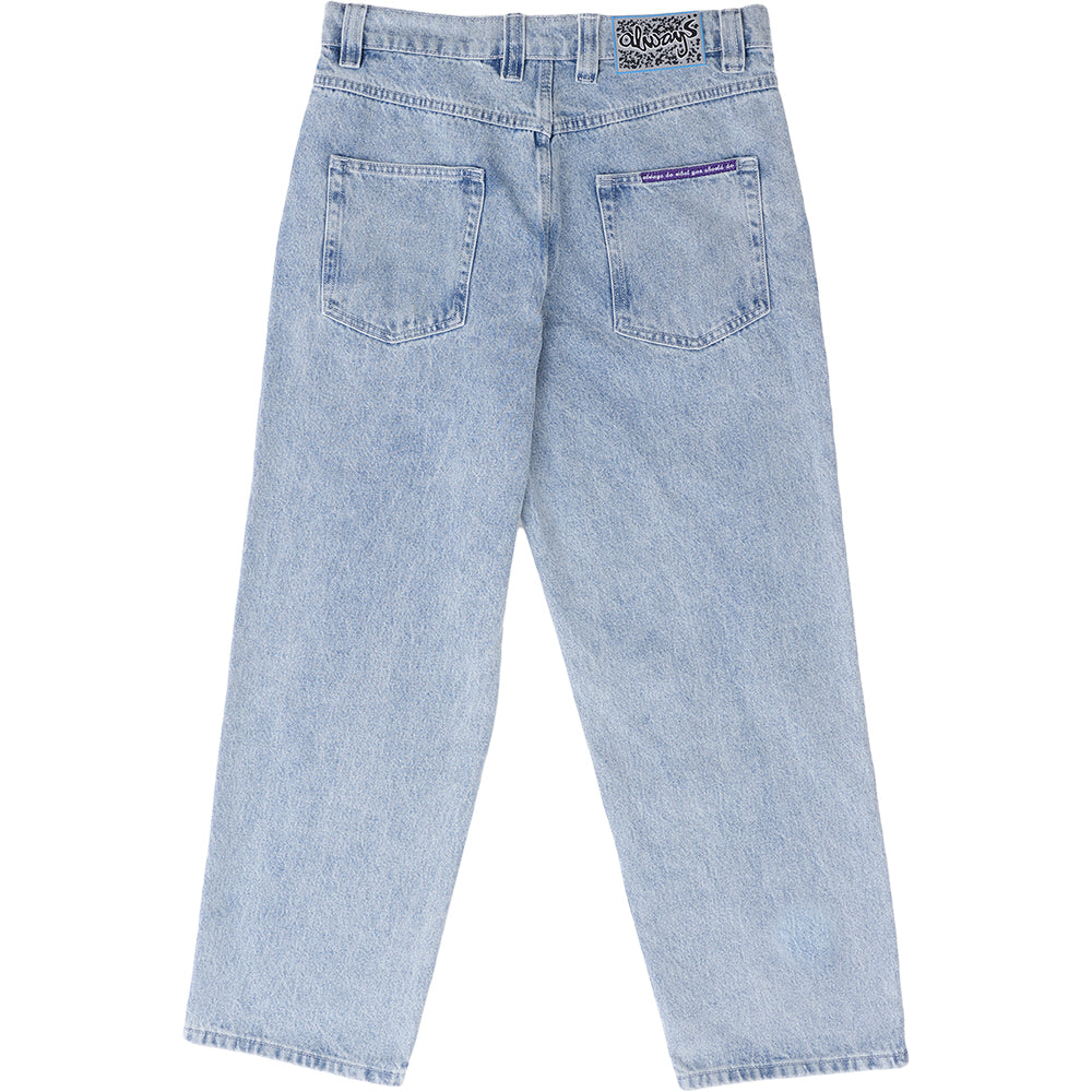 Always Do What You Should Do Nigo Purple Label Denim Jeans Light Washed