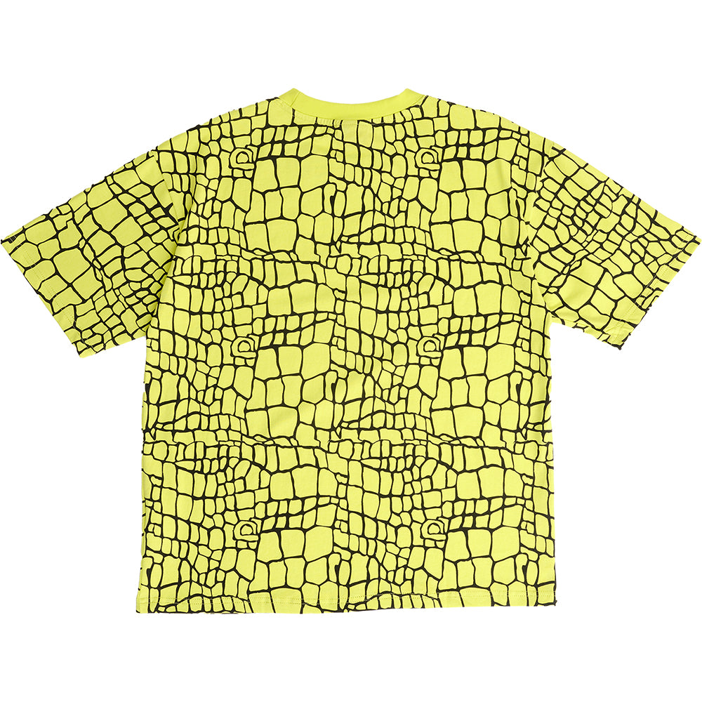 Always Do What You Should Do Croc Print T Shirt Volt