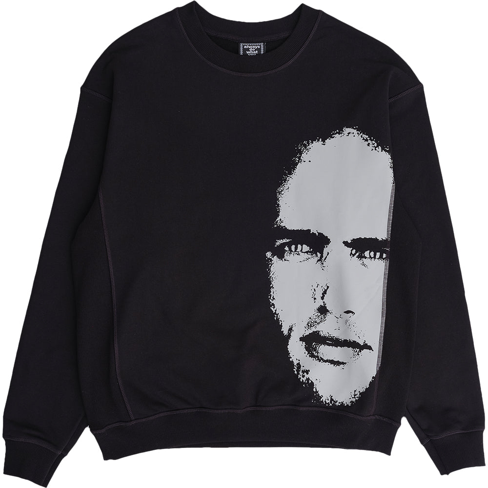 Always Do What You Should Do The King Cotten Crewneck Sweatshirt Black