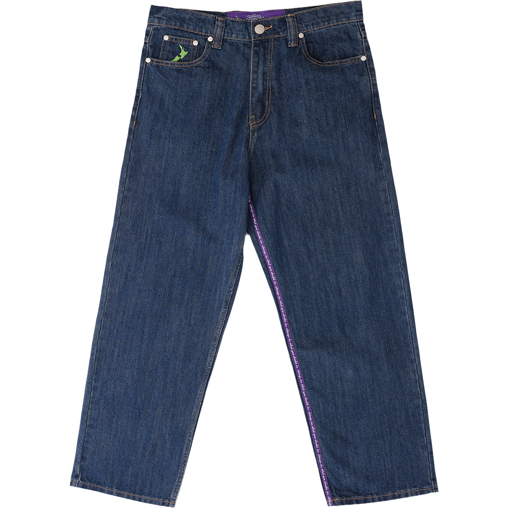 Always Do What You Should Do Nigo Purple Label Denim Jeans Blue