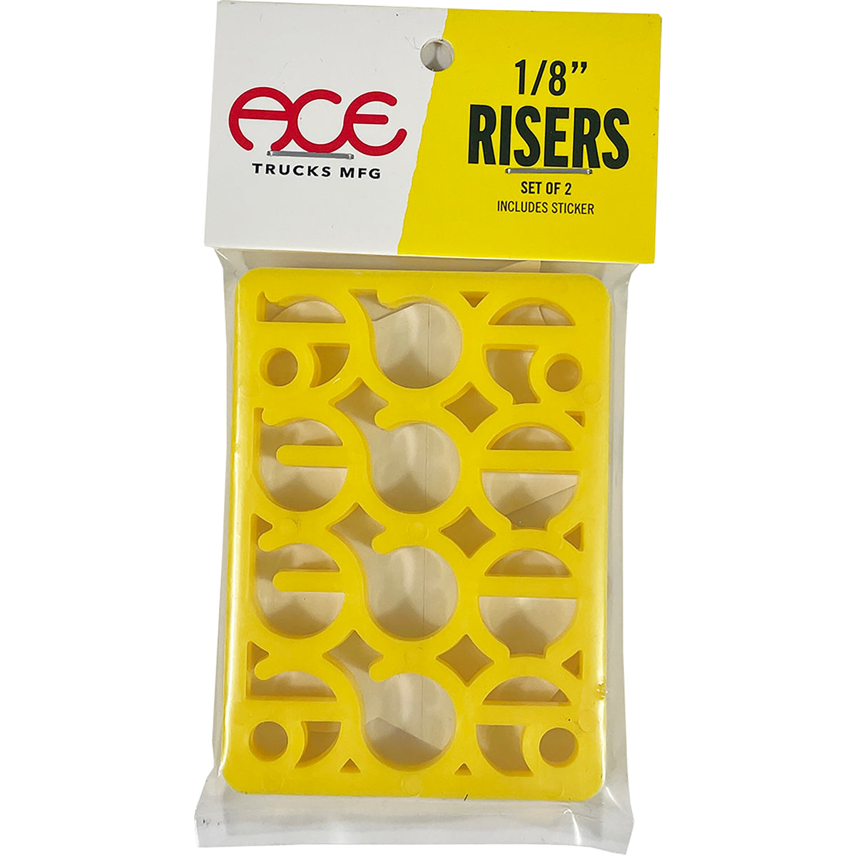 Ace Shims Riser Pads ⅛" Yellow
