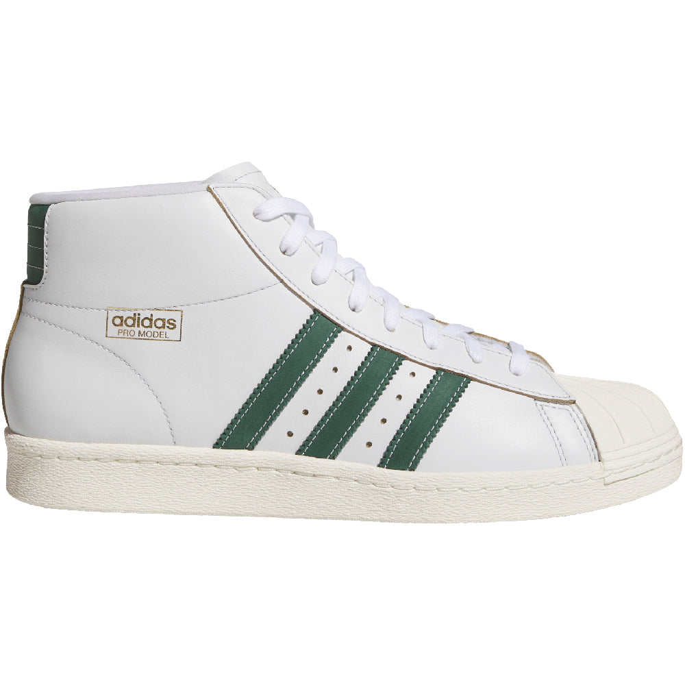 Adidas Pro Model 80 ADV Shoes Crystal White/Collegiate Green/Off White