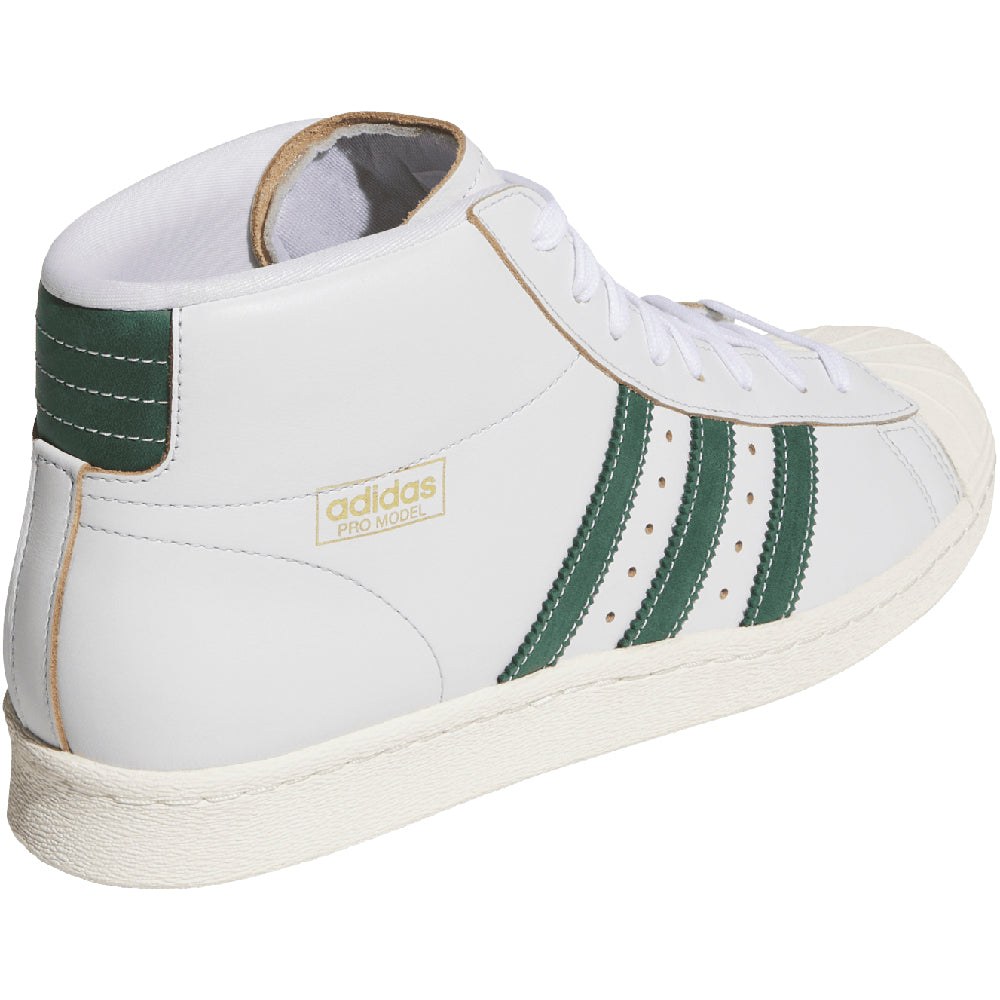 Adidas Pro Model 80 ADV Shoes Crystal White/Collegiate Green/Off White