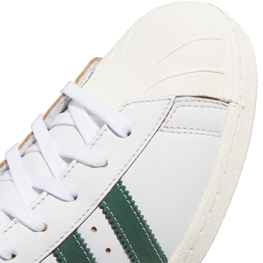 Adidas Pro Model 80 ADV Shoes Crystal White/Collegiate Green/Off White
