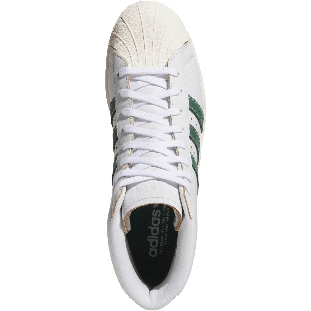 Adidas Pro Model 80 ADV Shoes Crystal White/Collegiate Green/Off White