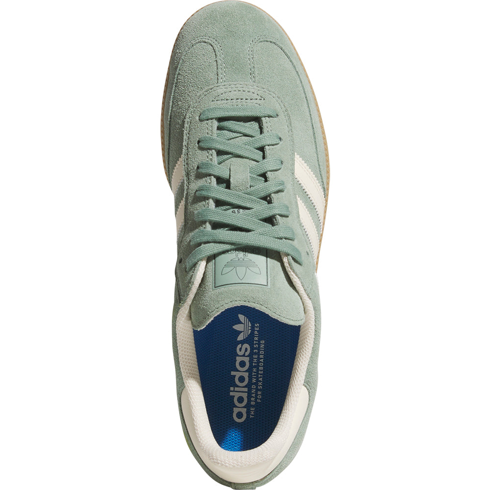 Adidas Samba ADV Shoes Silver Green/Wonder White/Gold Metallic