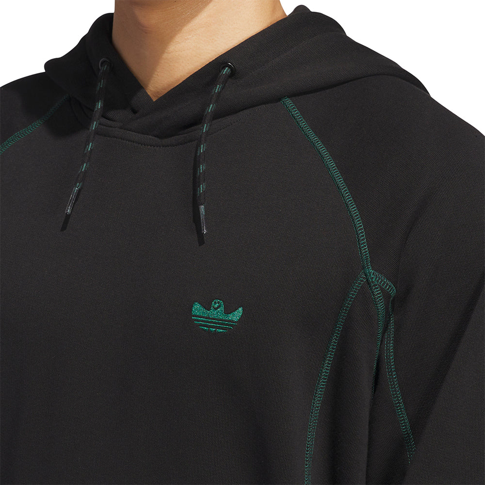 Adidas Shmoo Featherweight Hoodie Black/Dark Green