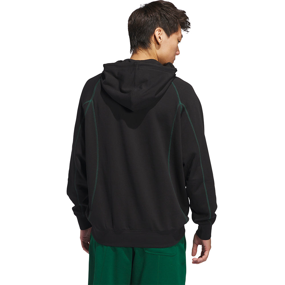 Adidas Shmoo Featherweight Hoodie Black/Dark Green