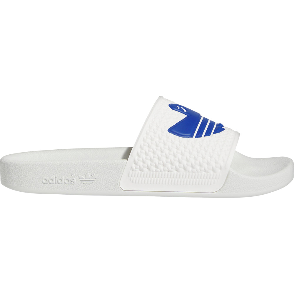 Adidas Shmoofoil Slides Core White/Royal Blue/Core White