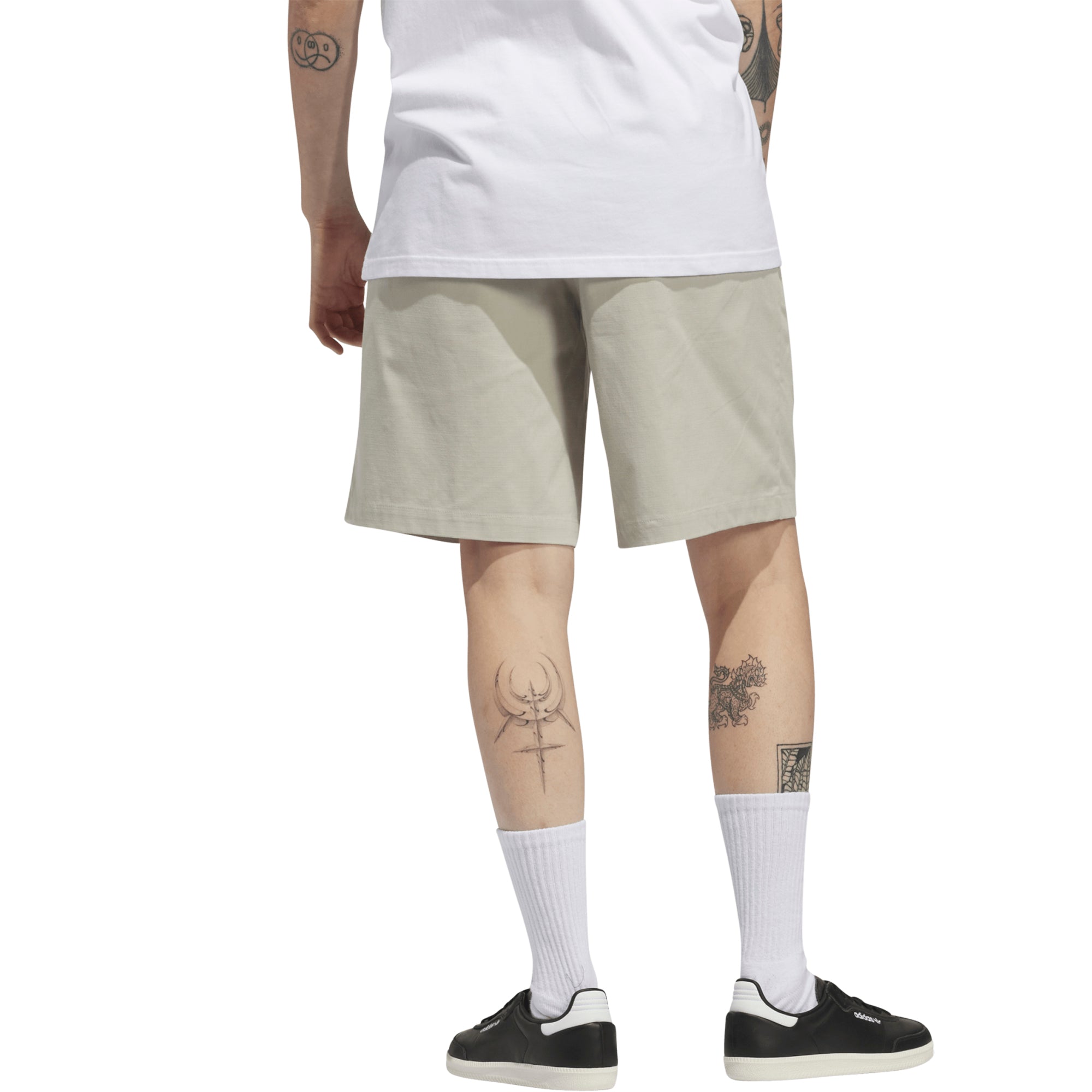 Adidas Skate Shorts Putty Grey/Ivory
