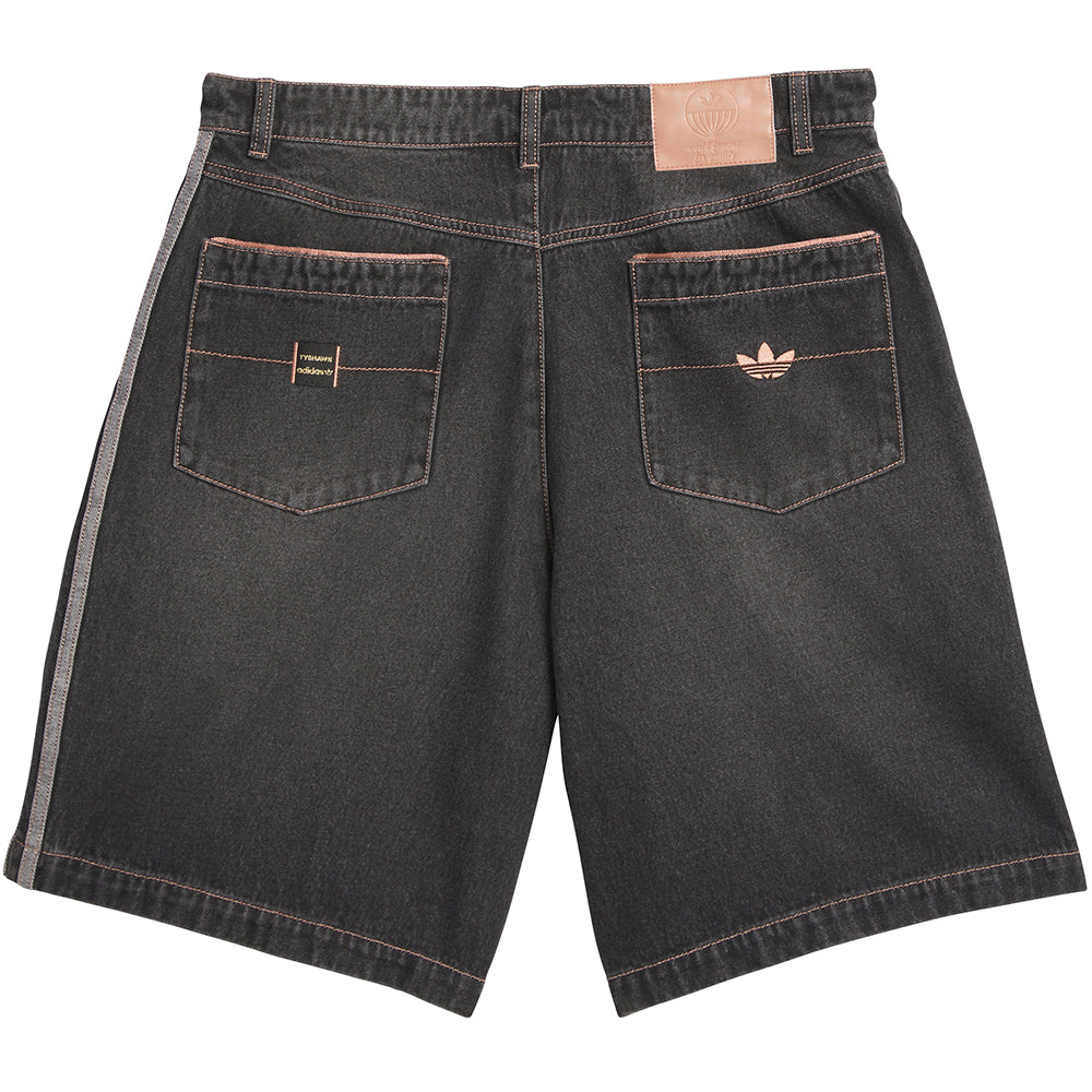 Adidas Tyshawn Denim Shorts Black