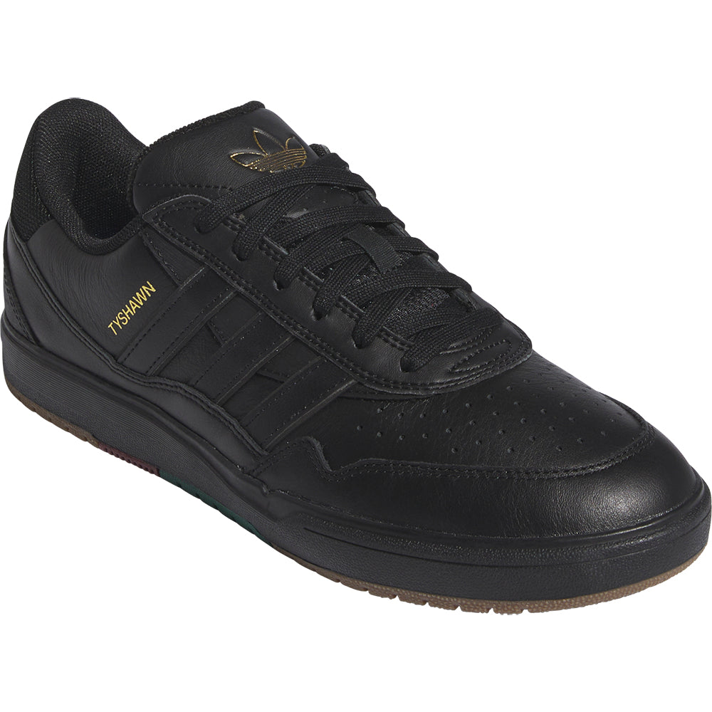 Adidas Tyshawn II Shoes Core Black/Core Black/Collegiate Green
