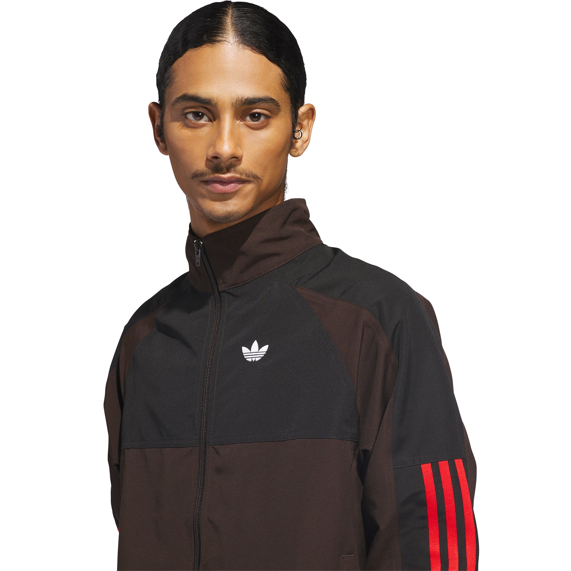 Adidas Gatsele Track Jacket Aurora Coffee Met./White/Black