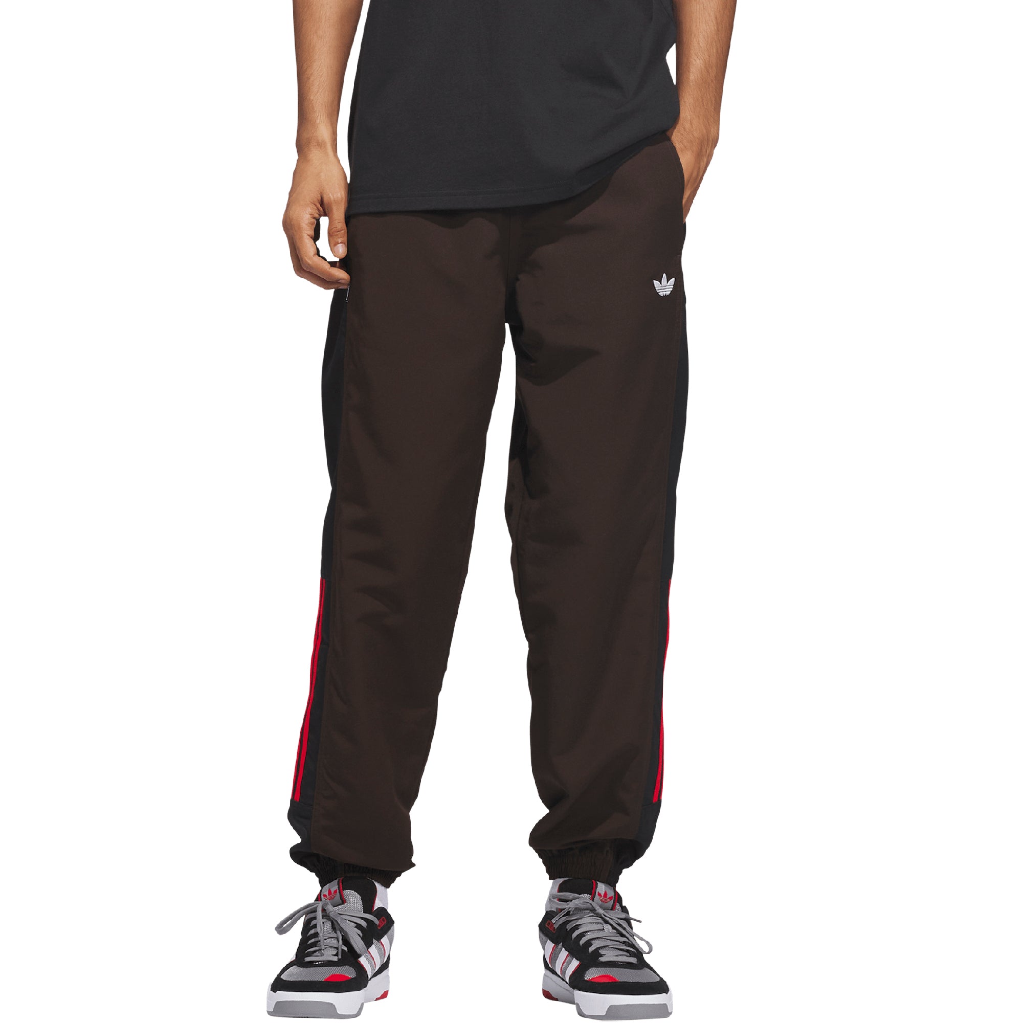 Adidas Gatsele Track Pants Aurora Coffee Met./White/Black
