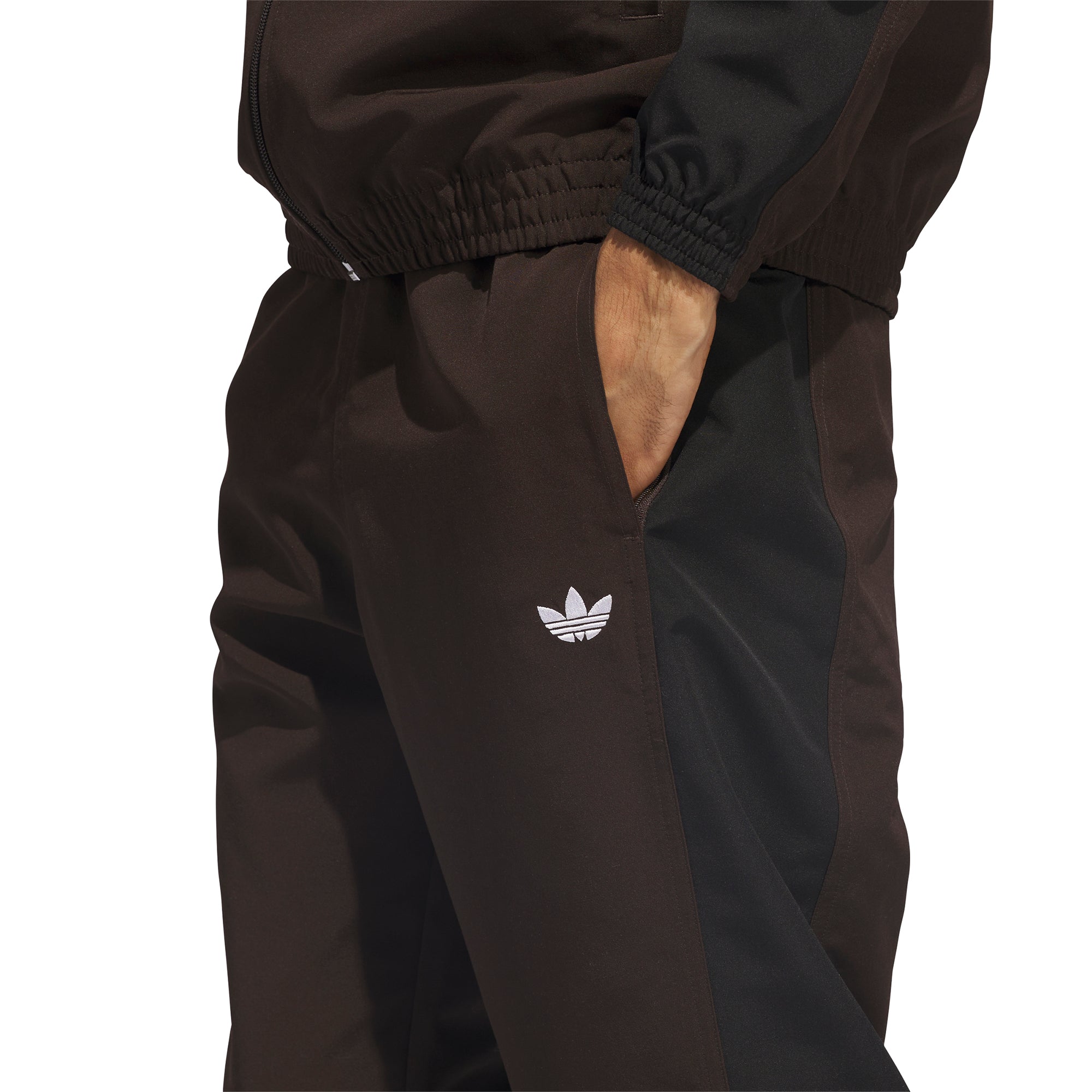 Adidas Gatsele Track Pants Aurora Coffee Met./White/Black