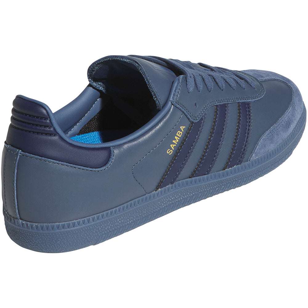 adidas Samba ADV Shoes Preloved Ink/Preloved Ink/Gold Metallic