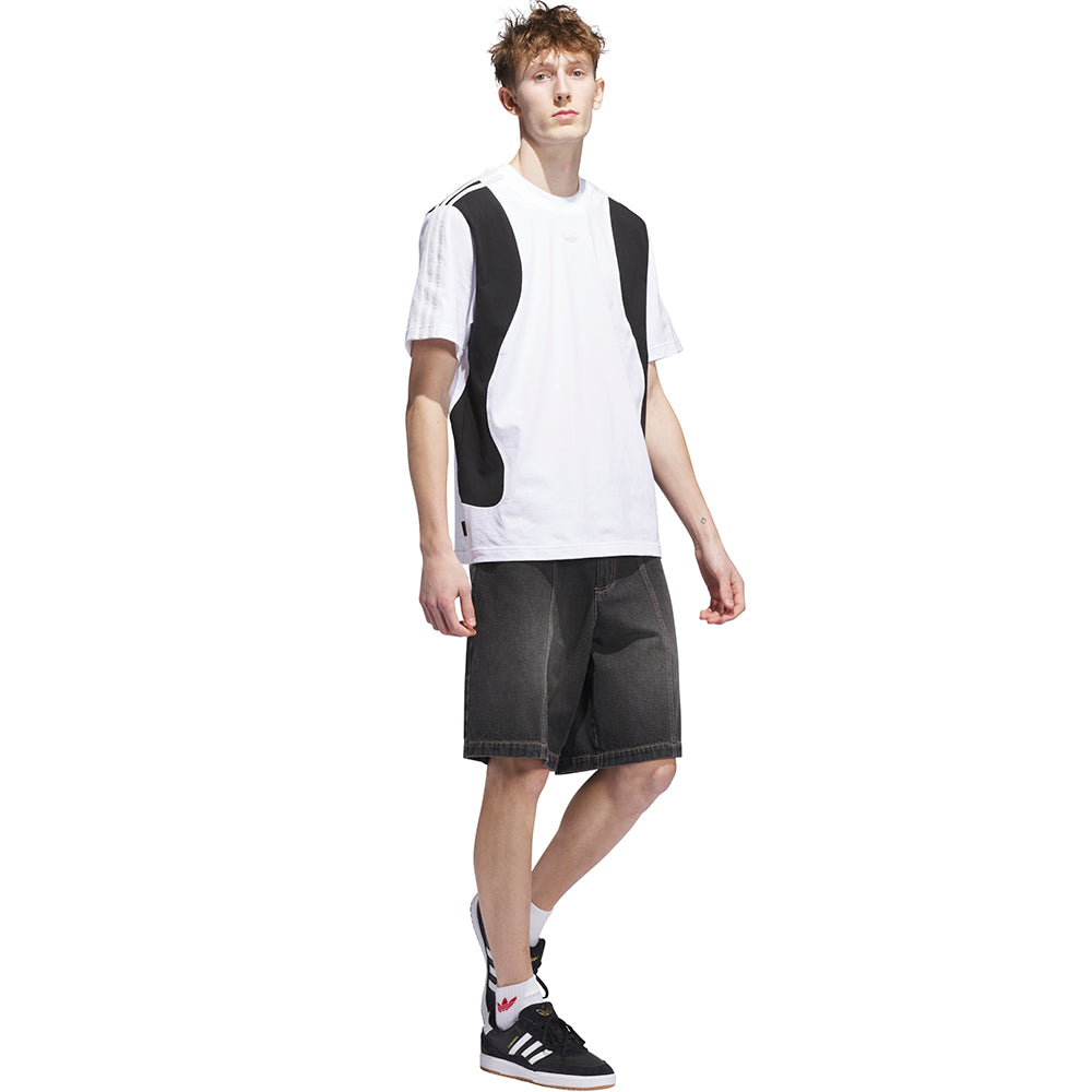 Adidas Tyshawn Denim Shorts Black
