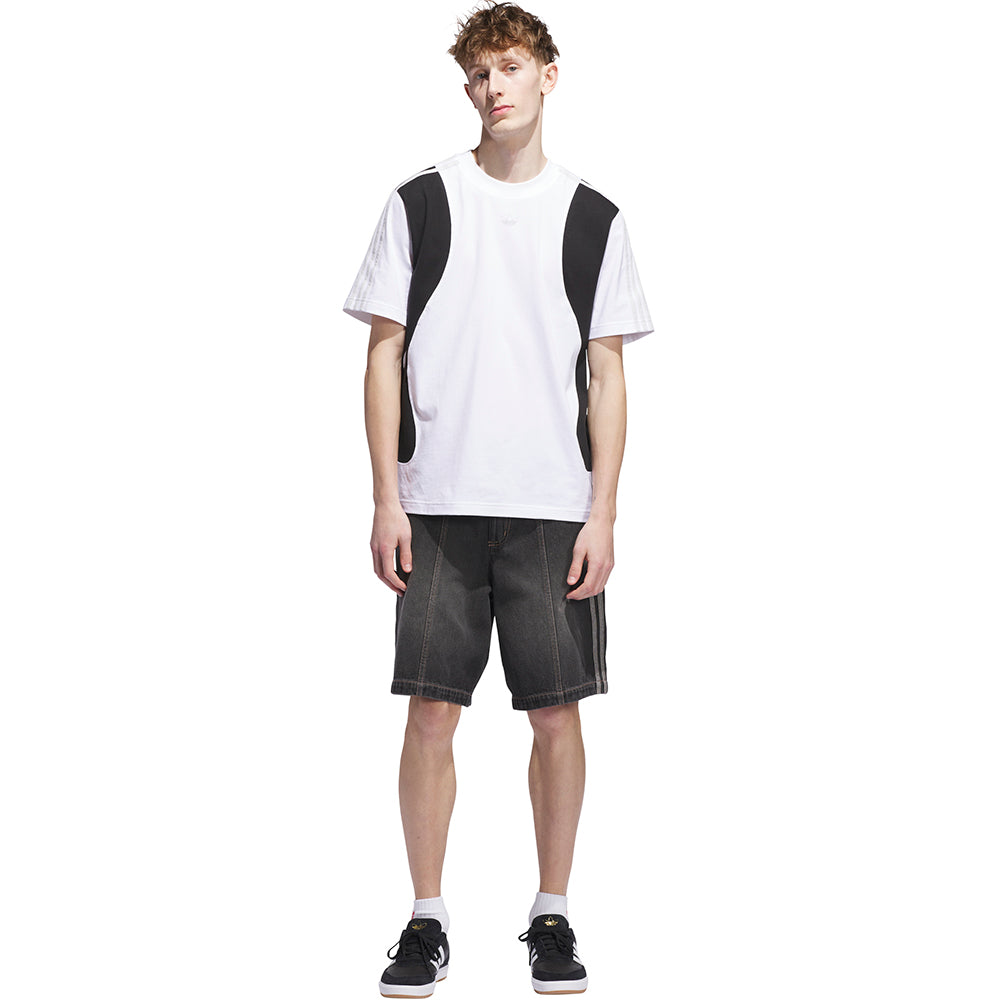 Adidas Tyshawn Denim Shorts Black