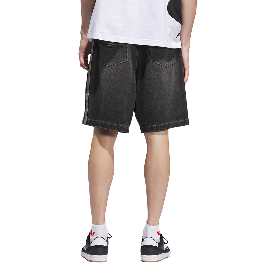 Adidas Tyshawn Denim Shorts Black