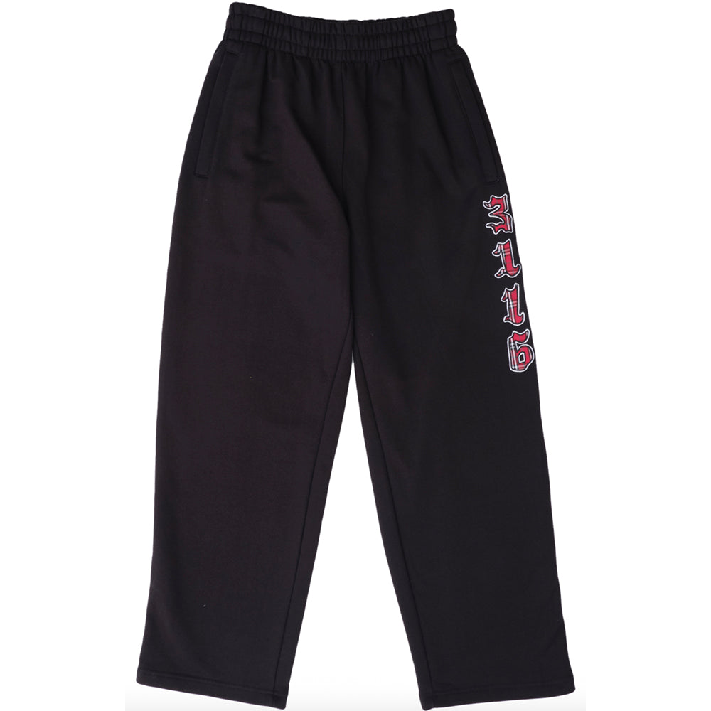 Always Do What You Should Do 3116 Premium Relaxed No Cuffed Jogger Black