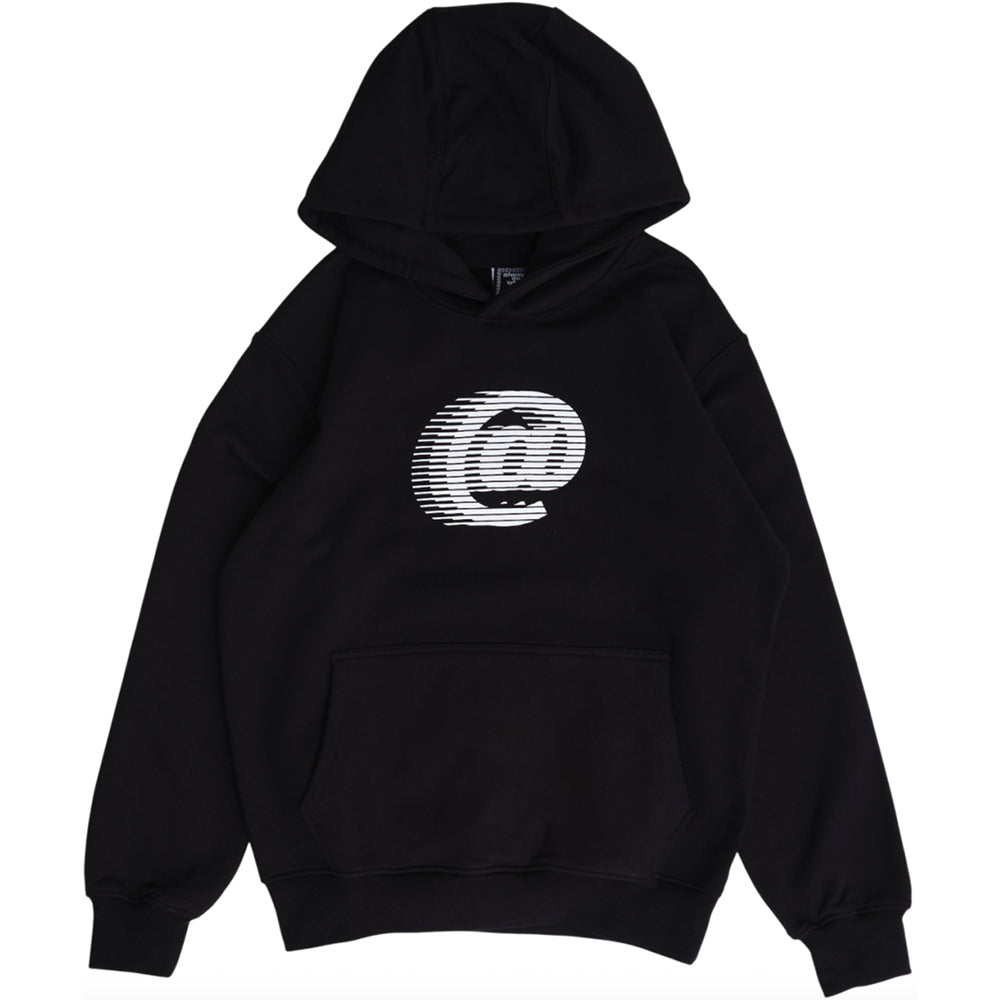 Always Do What You Should Do Animal Motion Hoodie Black
