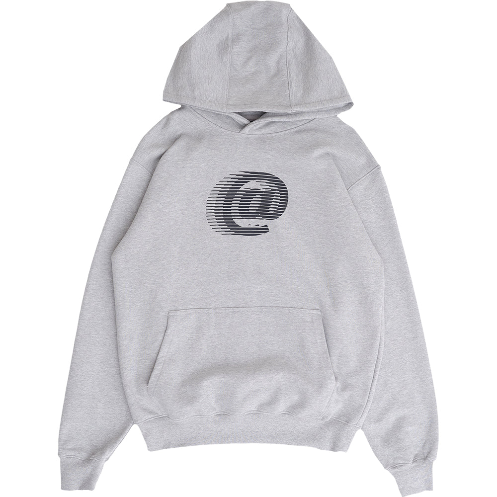 Always Do What You Should Do Animal Motion Hoodie Grey