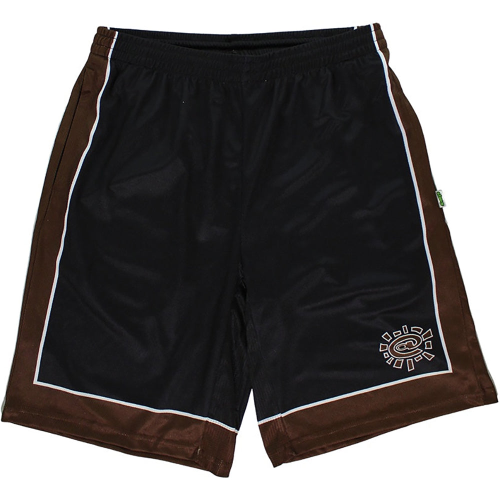 Always Do What You Should Do Court Shorts Black/Brown