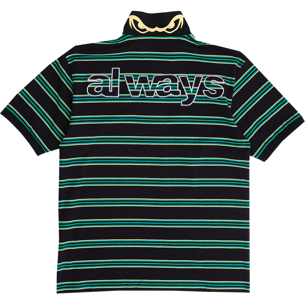 Always Do What You Should Do Educated Polo Black/Green