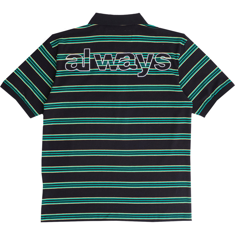 Always Do What You Should Do Educated Polo Black/Green