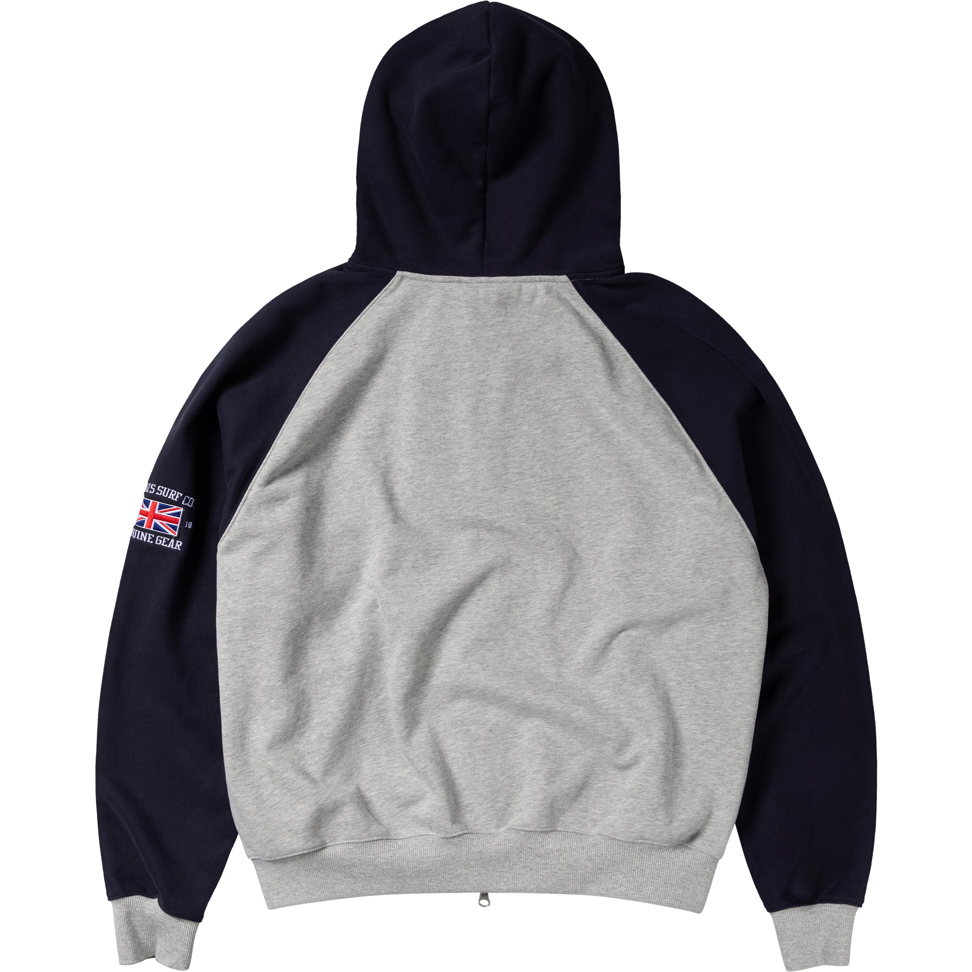 Always Do What You Should Do Jersey Raglan Zip Yp Hoodie Heather