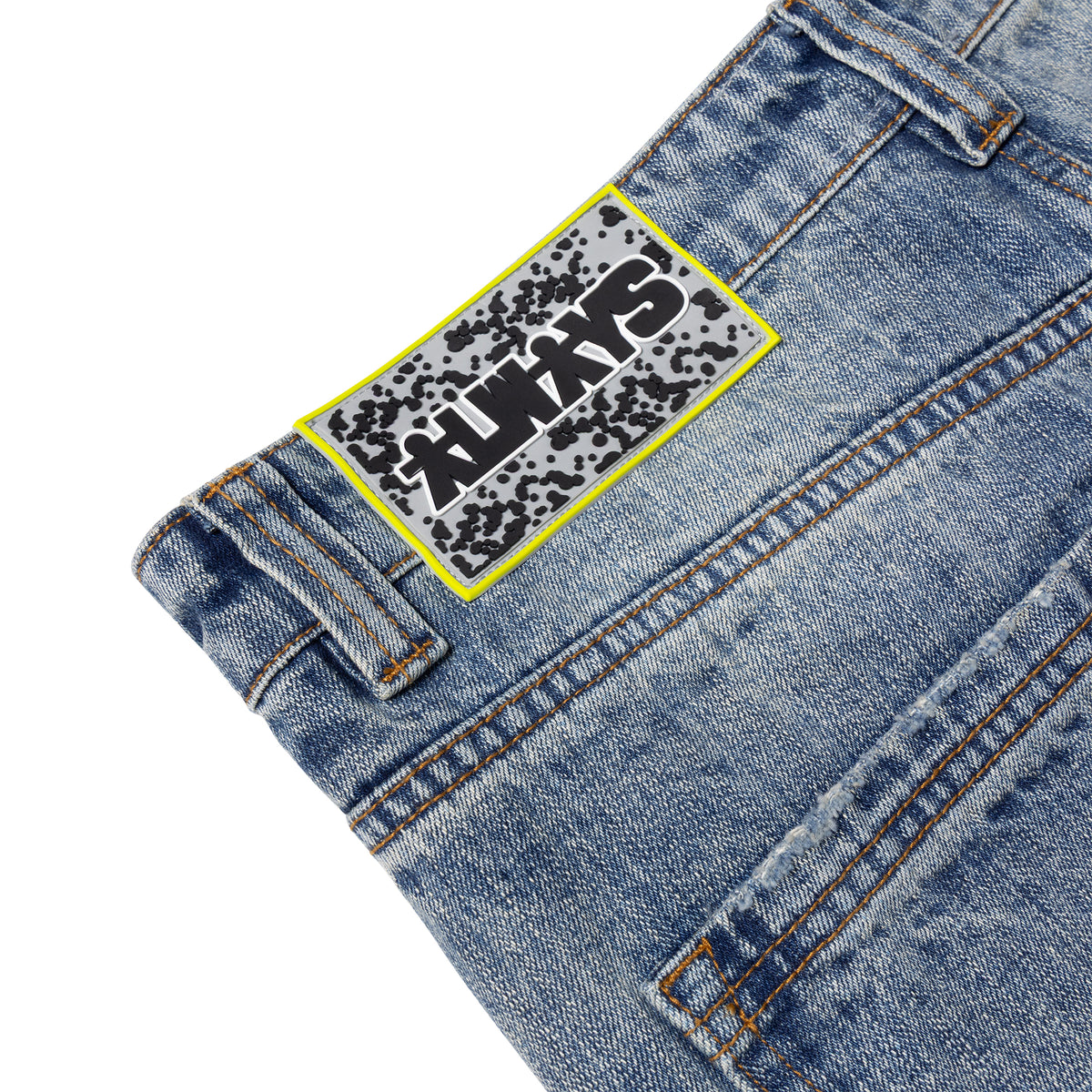 Always Do What You Should Do Waza Jeans Washed Light Blue