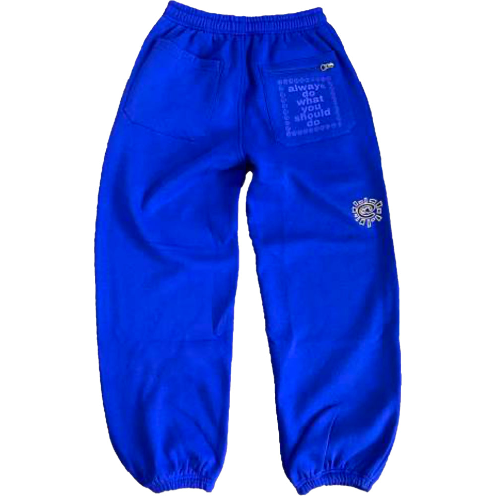 Always Do What You Should Do @sun Joggers Royal Blue