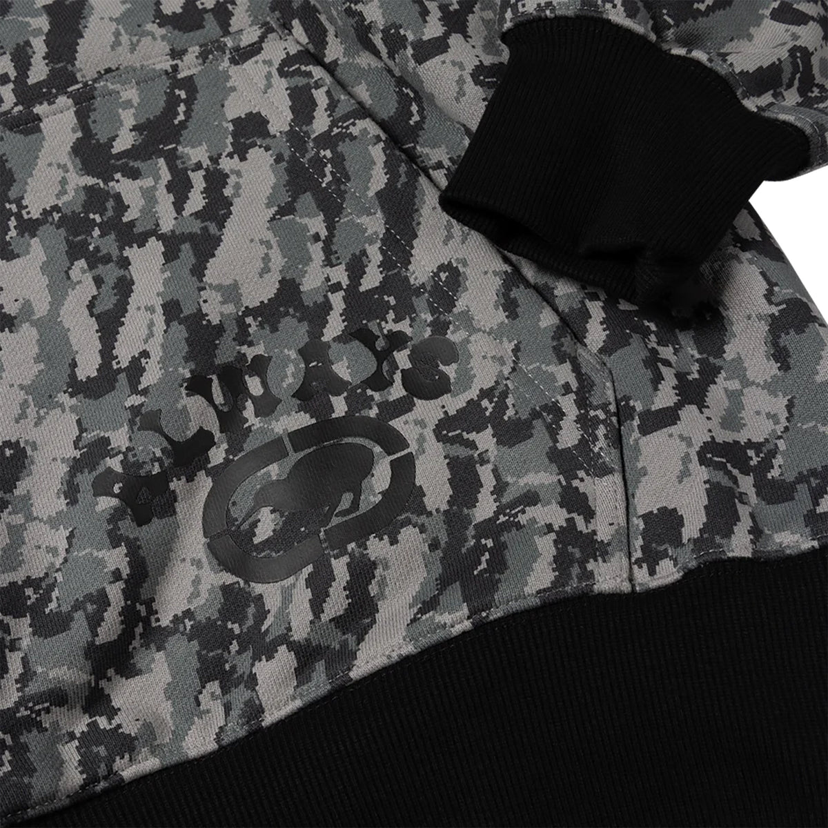 Always Do What You Should Do NZ Digi Camo Hoodie Dark