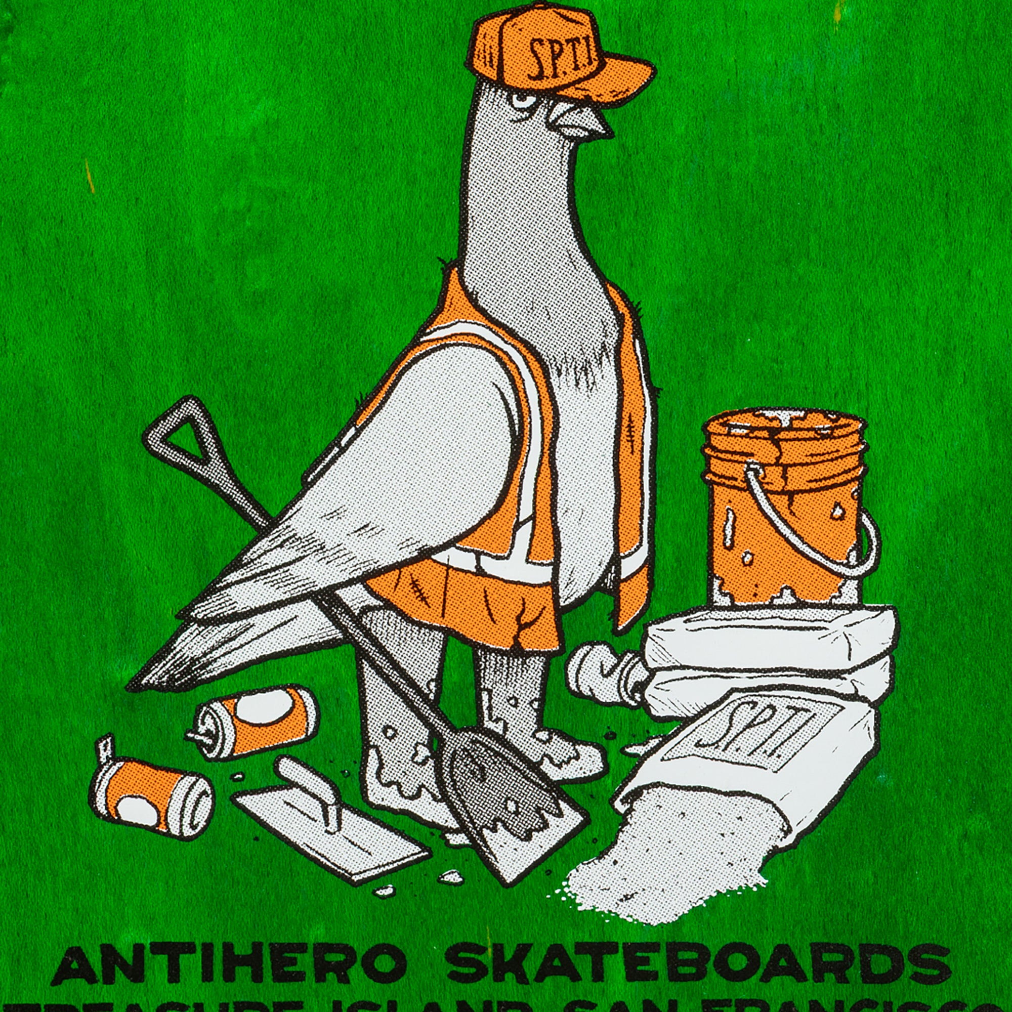 Antihero Treasure Island Eagle Skateboard Deck 8.5" Short