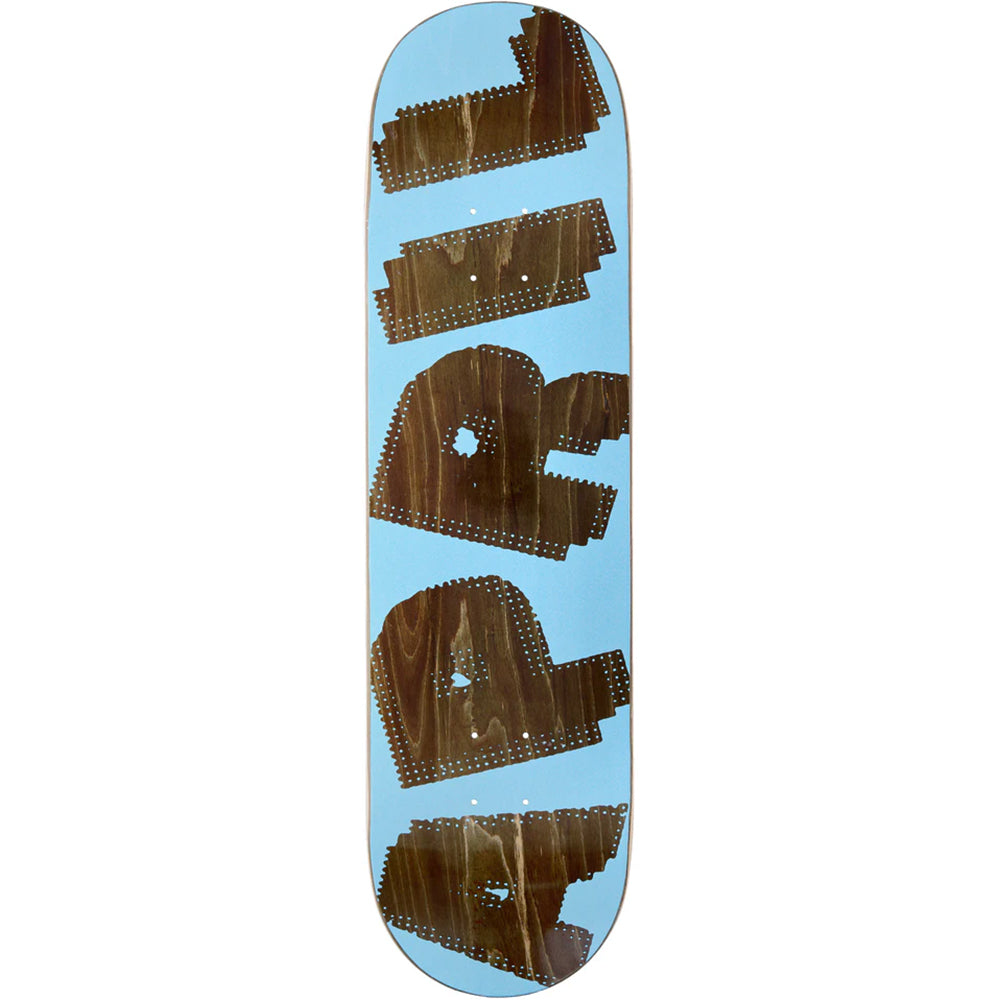 April AP Halftone Brown/Light Blue Skateboard Deck 8.38"