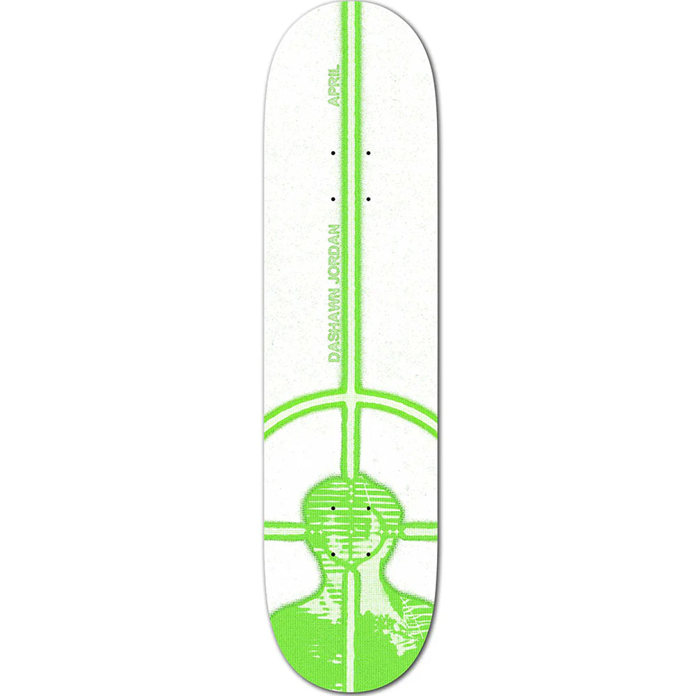 April Dashawn Jordan Aim Skateboard Deck 8.25"