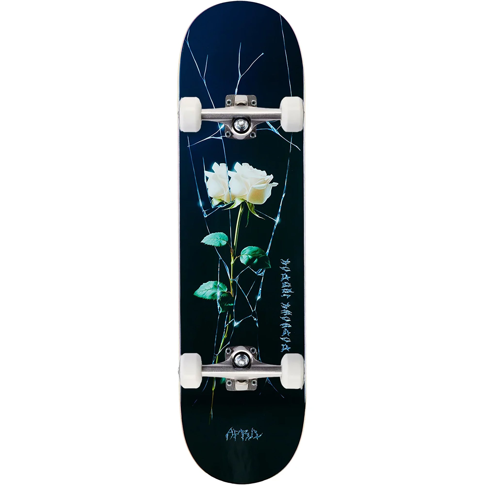 April Dashawn Jordan Cracked Rose Complete Skateboard 8.5"