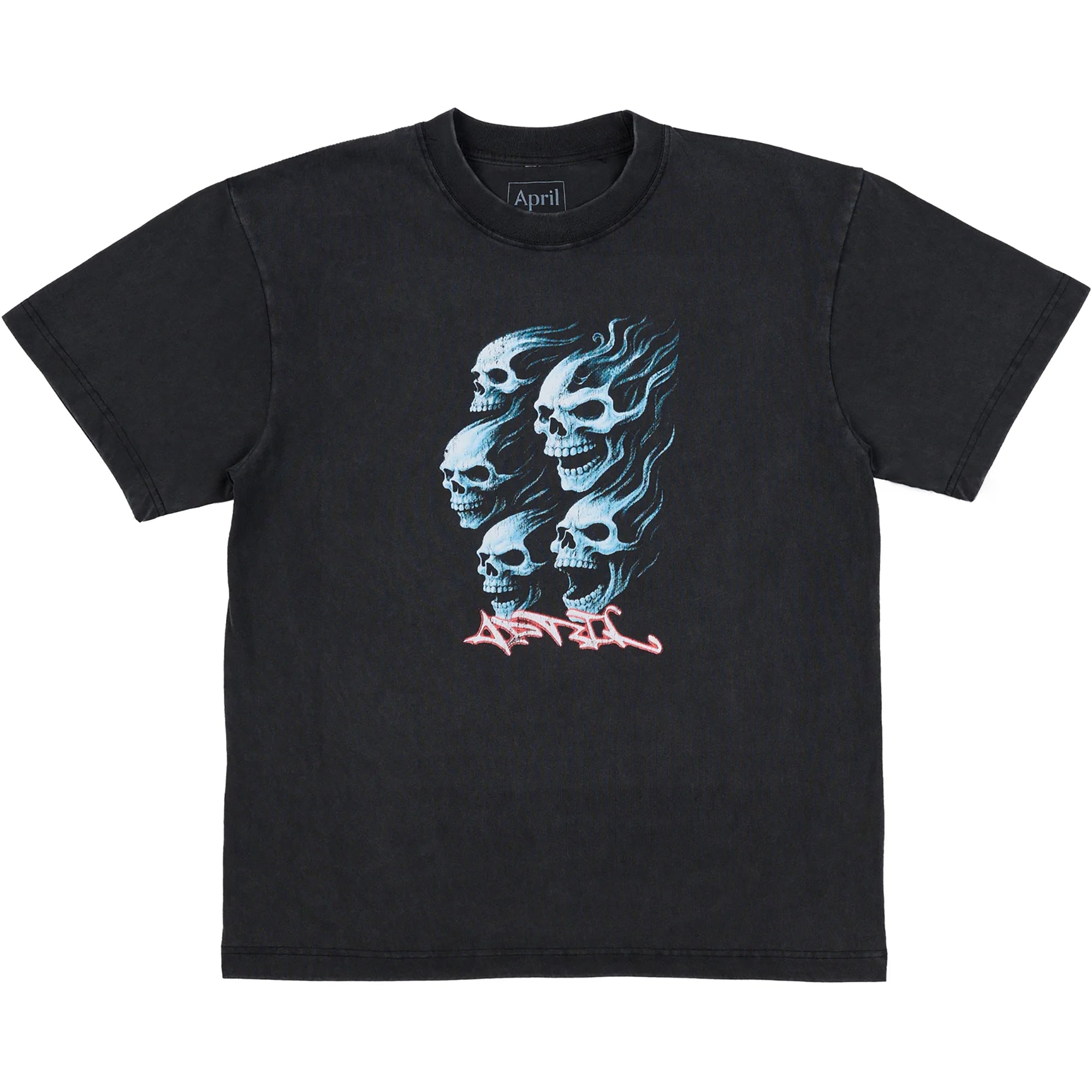 April Dead Tee Vintage Black