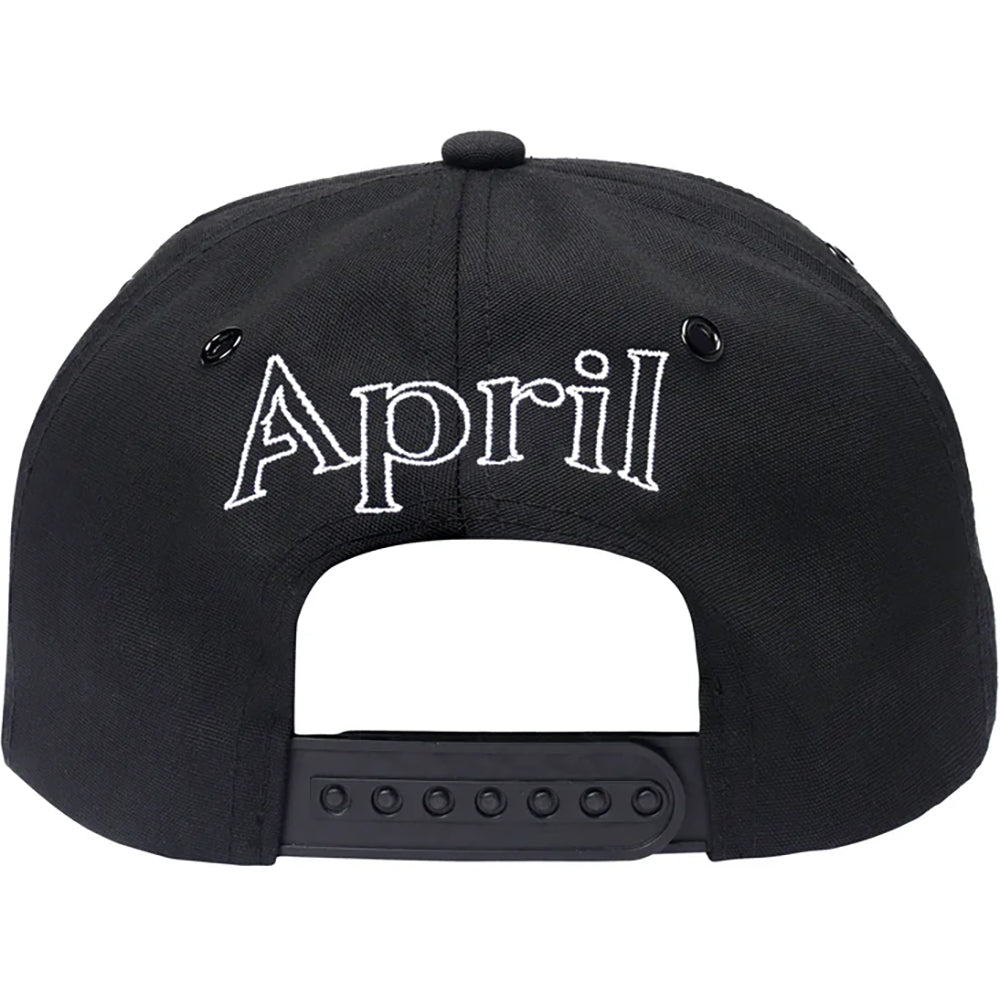 April EMB Snapback Cap Black/White