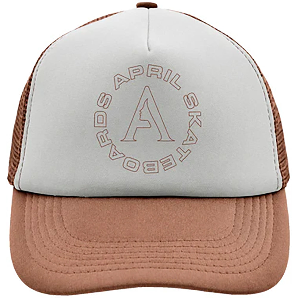 April Full Circle Trucker Cap Brown