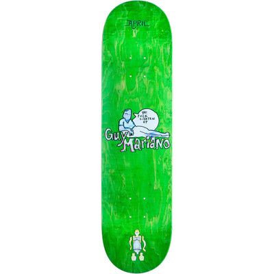 April Guy Mariano by Gonz Green Stain Deck 8.25"