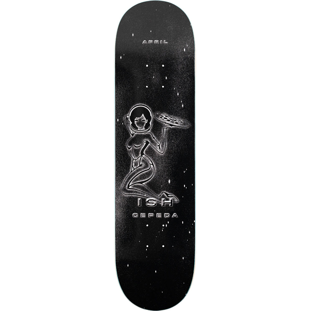 April Ish Cepeda Out There Skateboard Deck 8.25"