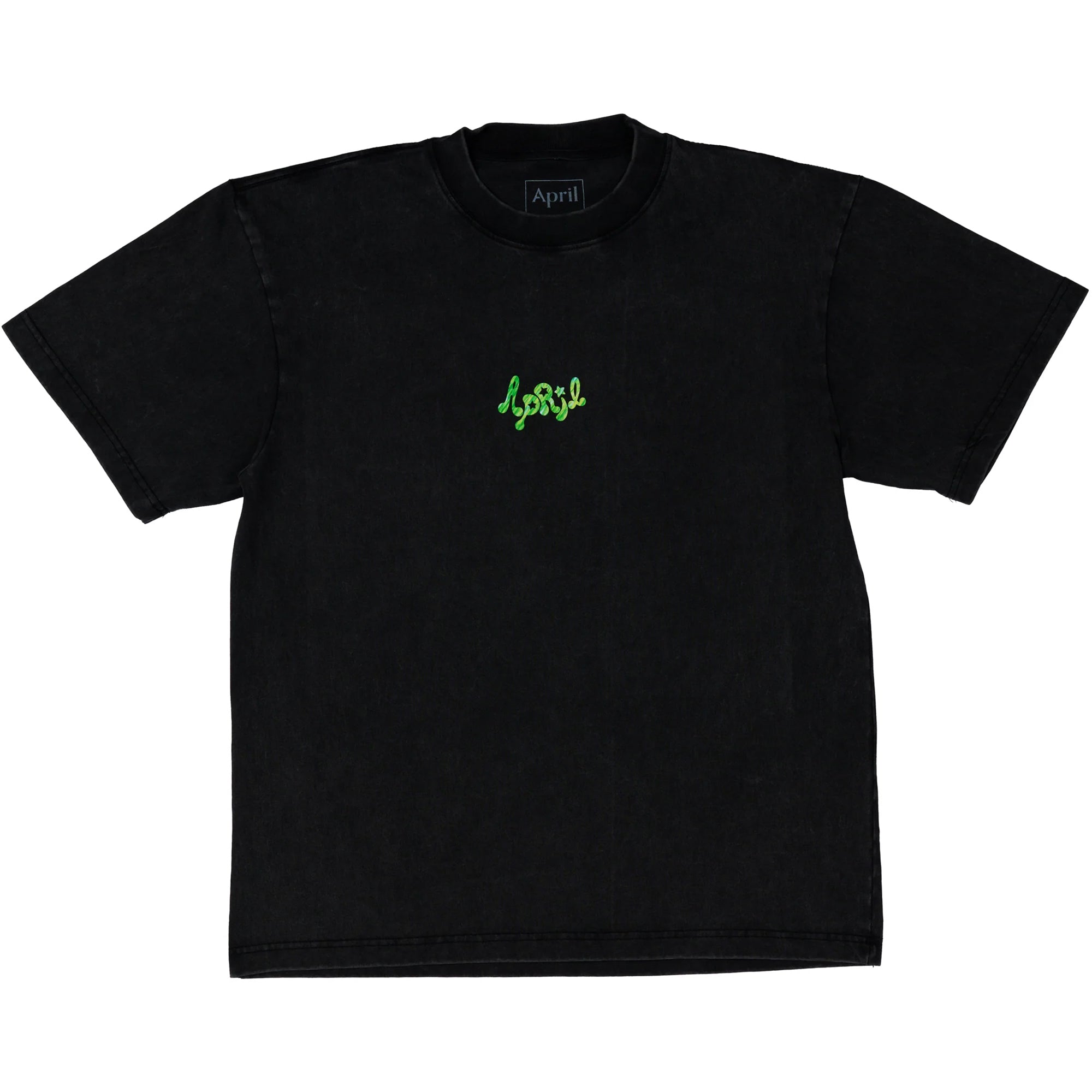 April Mushroom by Ema Gaspar Tee Vintage Black