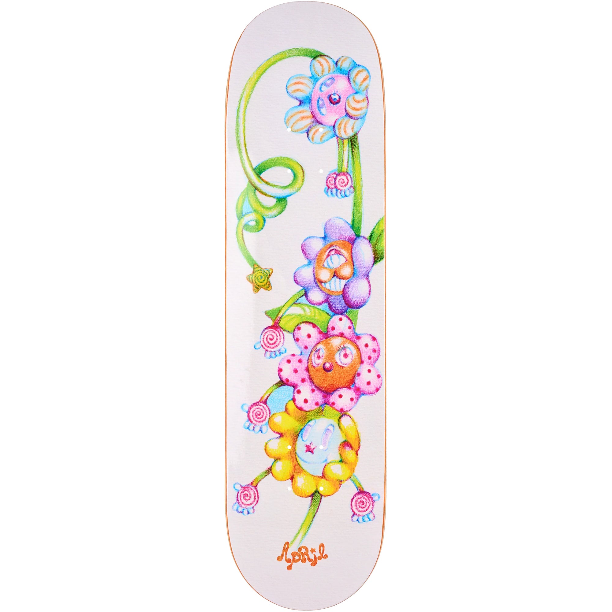 April Rayssa Leal By Ema Gaspar Skateboard Deck 8.25"